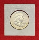1963-D **BENJAMIN FRANKLIN HALF DOLLAR** {90% SILVER} DENVER MINT COIN!  LUSTRE!