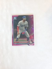 2022 Bowman #BCP-47 Luis Rodriguez Chrome Prospects Fuchsia Refractors #/199
