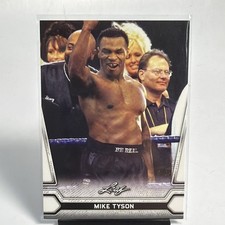 2021 Leaf Multi Sport Boxing Mike Tyson #07 Smiling NM Card GOAT Fighting