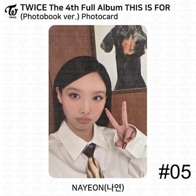 TWICE 4th Full Album THIS IS FOR Photobook / Digipack ver