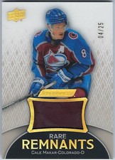 2023-24 Upper Deck Engrained Cale Makar Remnants    04/25   #R-CM Avalanche