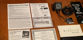 Miracle Piano Teaching System complete in box sealed IBM Kit nintendo nes WORKS!