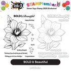 NEW - Stamptember 2025 - Ink on 3 - Bold & Beautiful - Stamp and Die Set — photo 2