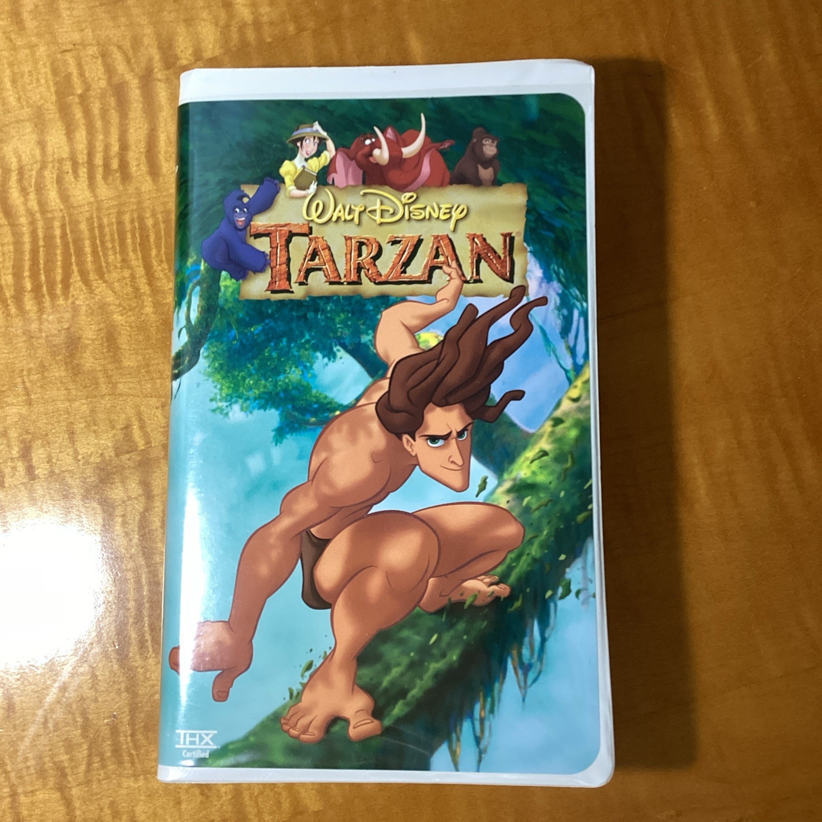 Tarzan VHS 1999 Disney Video Tape Animation Original Movie Clamshell Nearly New!