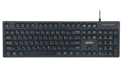 Lenovo 305 Wired USB-C Keyboard with Numeric Keypad, Full Size Keyboard KBD