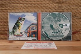 Get Bass w/fishing Controller w/box manual Dreamcast DC Japan VG!
