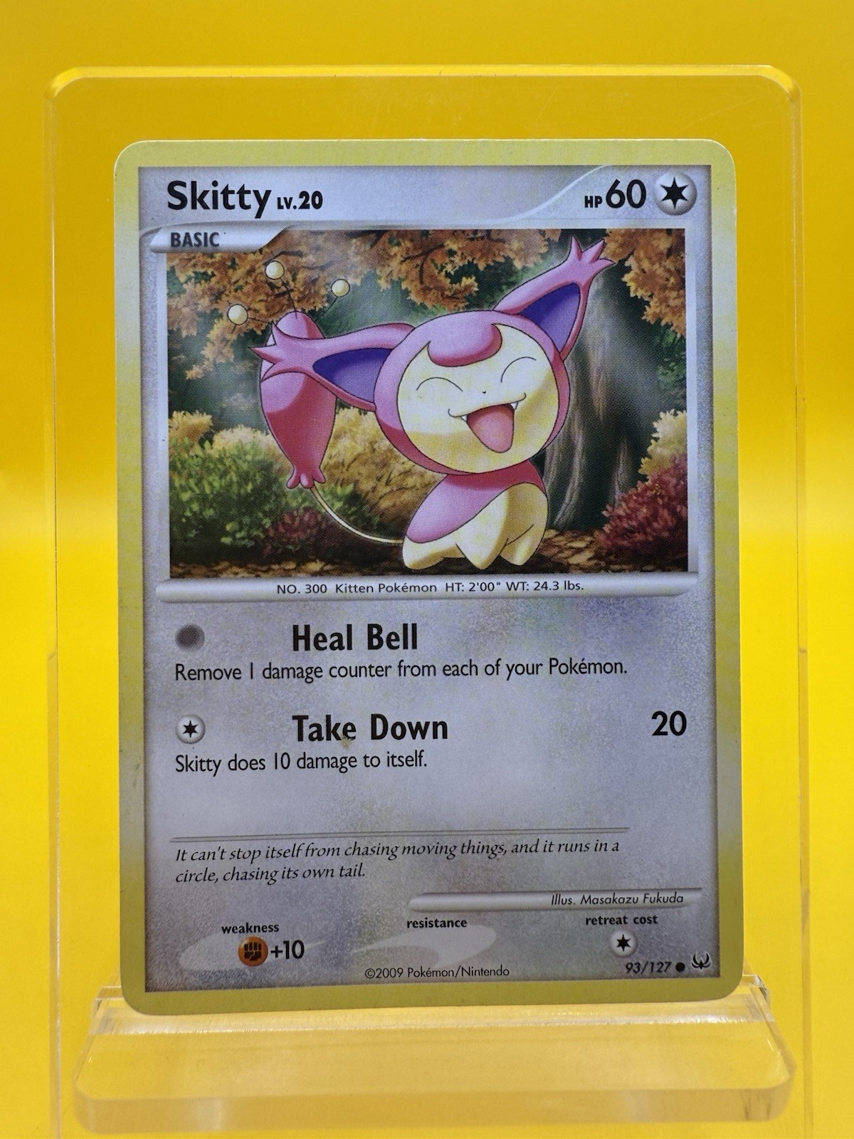 Skitty 93/127 Regular Common - Platinum Edition Pokemon Card LP