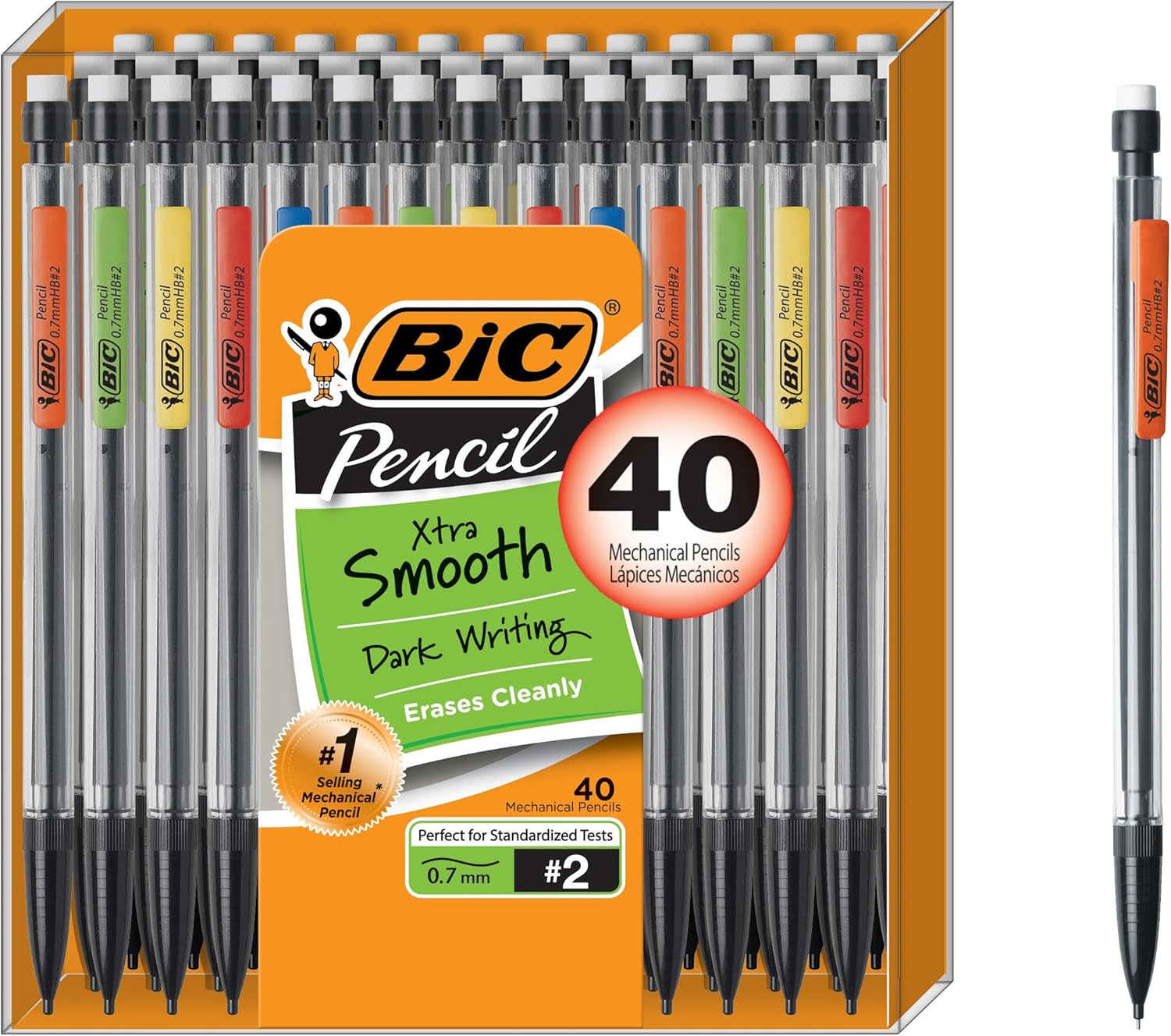 0.7 Mm Medium Point, Refillable 40-count Pack