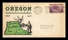 Dr Jim Stamps Oregon Territory Centennial First Day Cover Cachet Craft