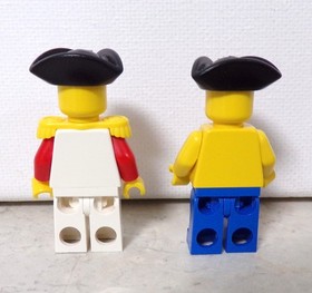 Lego Lot 2 Imperial Guard Officer Pirate Minifigure 6247 6266 6271 6263 6277 627
