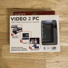 ION Video 2 PC VHS VCR to Computer USB Video Conversion System Movie Transfer
