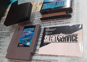 Silent Service Nintendo Nes NTSC/Usa Come Nuovo Completo Originale 100%