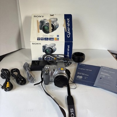 Sony Cyber-Shot DSC-H2 6.0 MP Digital Camera Audio Video SON