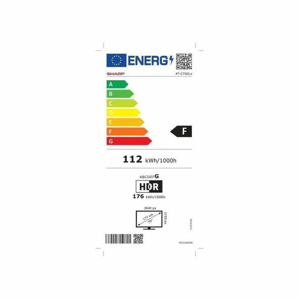 Smart TV Sharp 70GL4260E 4K Ultra HD 70" LED - Imagen 2 de 3