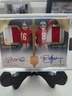 2021  Panini Eminence Football Joe Montana & Steve Young Dual Patch Autograph.