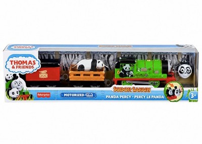 Thomas and Friends TrackMaster Motorized  Sodor Safari Panda Percy 2020 Rare