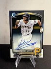 2025 Bowman - Chrome Prospect Autographs Konnor Griffin #CPA-KG (AU, RC)