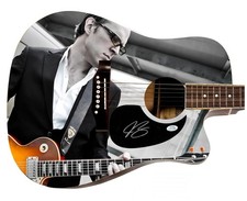 Joe Bonamassa Signed Custom Graphics 1/1 Acoustic Guitar ACOA