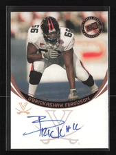 2006 Press Pass #NNO D'Brickashaw Ferguson Autographs Bronze Virginia Cavaliers