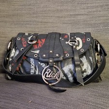 Borsa John Richmond in pelle nera