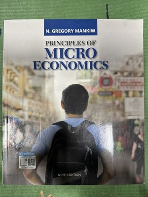 Principles of Microeconomics 9th Ninth Edition Paperback by N. Gregory Mankiw