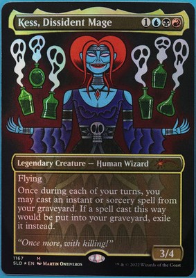 Kess, Dissident Mage (Secret Lair Promo) FOIL MINT MAGIC CARD (519898) ABUGames