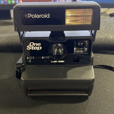 TESTED Vintage Polaroid One Step Instant Camera 600 - No Film