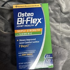 Osteo Bi-Flex Joint Health, Triple Strength  Turmeric, 120 Tablets. Exp 2028 