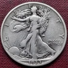 1933 S Walking Liberty Half Dollar 50c Better Grade #101627