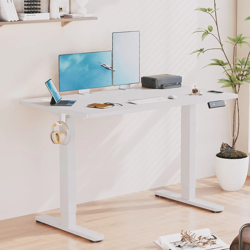 Gunji Höhenverstellbarer schreibtisch 140x80 Tischoberfläche Elektrischer - Bild 4 von 4