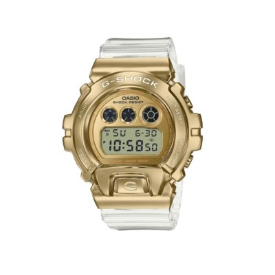 Uhr CASIO G-SHOCK GM-6900SG-9DR Silikon Weisse Sub 200mt Chrono