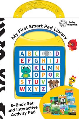 Baby Einstein - My First Smart Pad Library Electronic Activity Pad and 8-Book