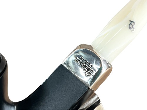 PFEIFE PETERSON ARMY EBONY XL26 GEBOGEN BULLDOG MATT SCHWARZ - MADE IN IRELAND - Bild 7 von 12