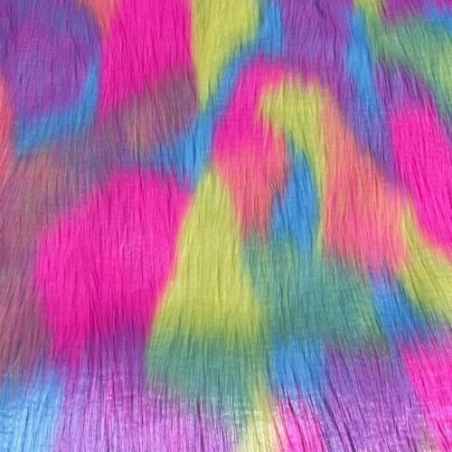 FabricLA | Faux Fur Shaggy Fabric Textile Squares | DIY, Craft | Multi Colors - Picture 37 of 43