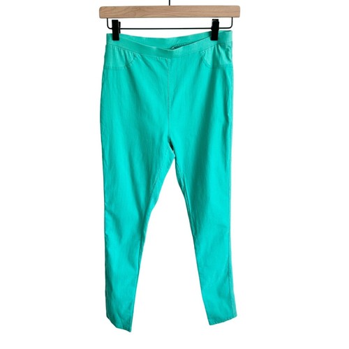 Steve Madden Rayon Stretch High Waist Leggings Sea Green Size Large