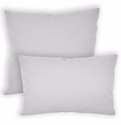 Aw31a Cream White High Quality 12oz Cotton Cushion Cover/Pillow Case Custom Size 