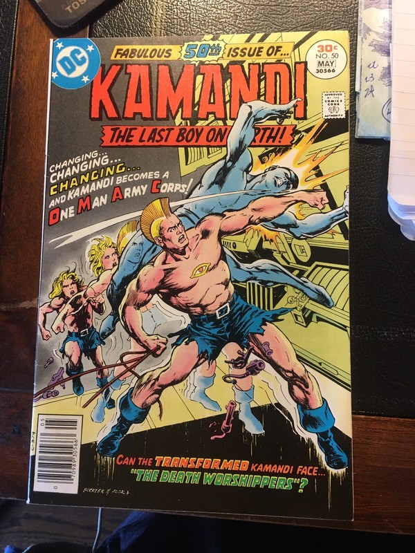 Kamandi, The Last Boy on Earth #50 (Apr-May 1977, DC) FN