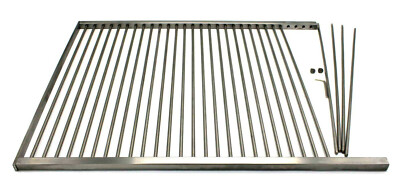 zerlegbarer Edelstahl Grillrost für Barbecook Brahma 3 und 4 / 69 x 43 cm