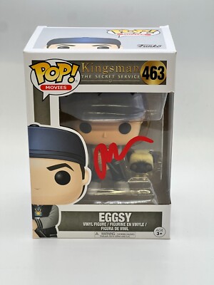 Taron Egerton Eggsy Kingsman Signed Autograph Funko ACOA | eBay