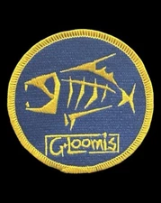 Vintage G•Loomis Blue/Yellow Fear No Fish Logo Patch,New Old Stock