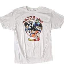 Dragon Ball Z Men's Goku Vegeta Gohan Piccolo Goten Japanese Anime Tee T-Shirt