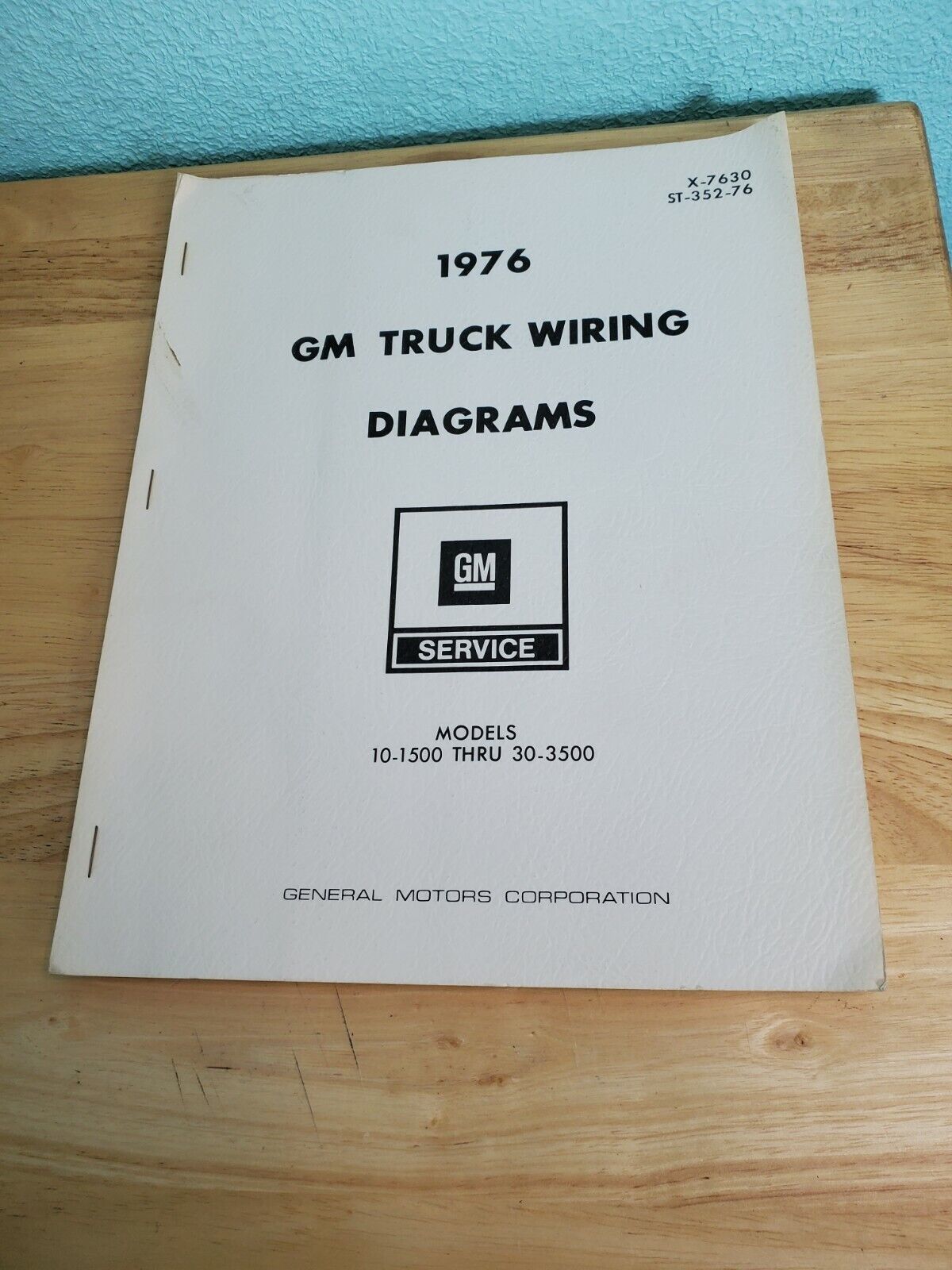 1976 Gm Truck Wiring Diagrams