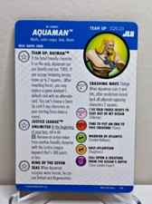Heroclix: JLU Justice League United Team-Up card - Aquaman 029.03