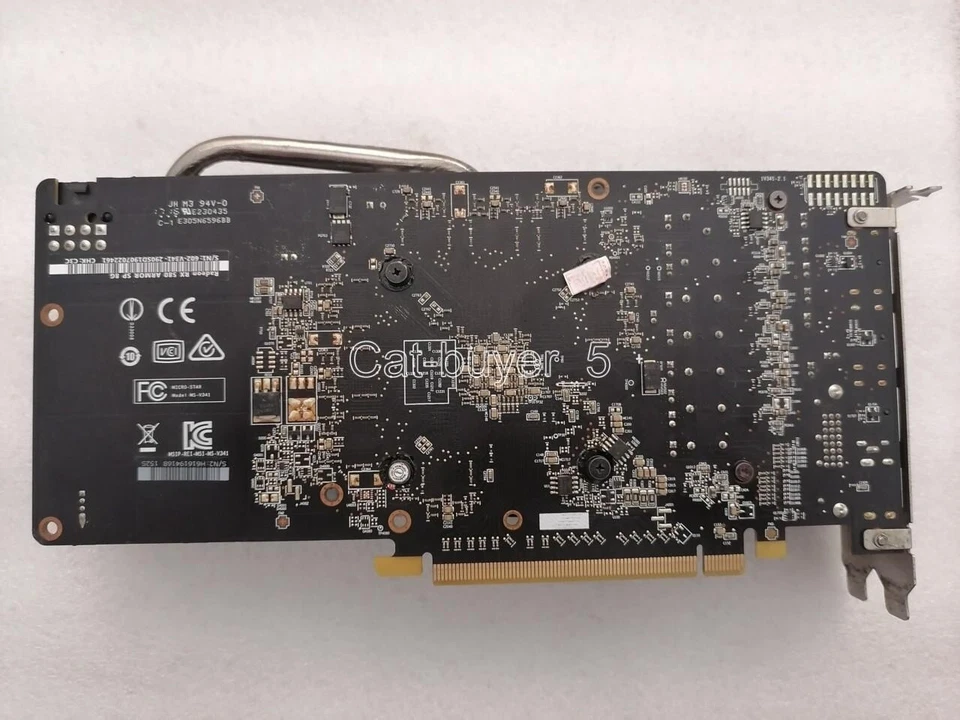 MSI AMD Radeon RX580 ARMOR 8GB 2048SP GDDR5 Graphics Video Card DP DVI HDMI - Image 2 of 4