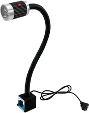 Magnetic Work Light, Flexible Gooseneck LED Lamp with Strong Magnetic Base, 9...