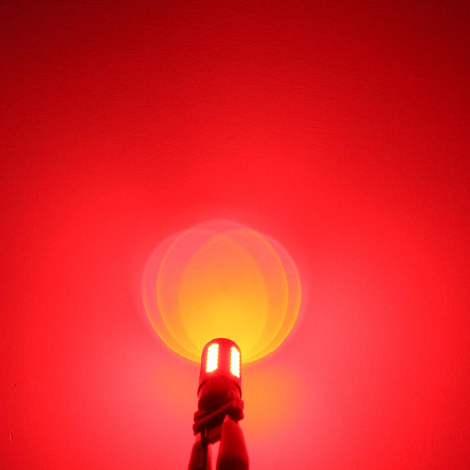 Bombilla intermitente súper brillante Allá Lighting 33-LED 3156 rojo vivo Foto 3 de 4