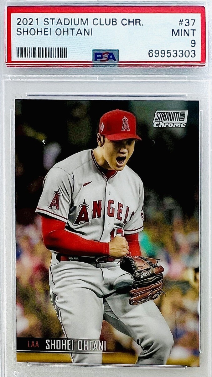 大谷翔平 MLB 2021 Topps Stadium Club Chrome Refractor リフラクター