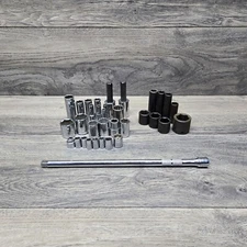 Vintage Proto USA Made Sockets All Proto Impact Socket Lot Set With Extension 