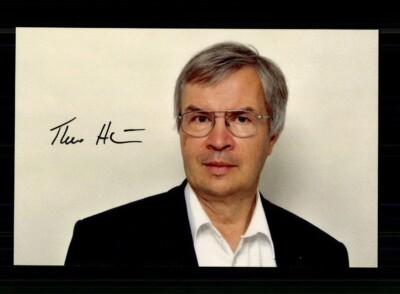 Theodor Hänsch Nobelpreisträger für Physik 2005 Original Signiert # BC 218246