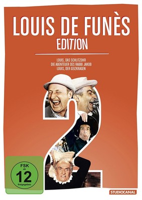 Louis de Funes - Edition 2 (Rabbi Jacob, Schlitzohr, Geizkragen) # 3-DVD-NEU